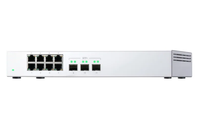 QNAP QSW-308S Netzwerk-Switch Unmanaged Gigabit Ethernet (10/100/1000) Weiß – Bild 7