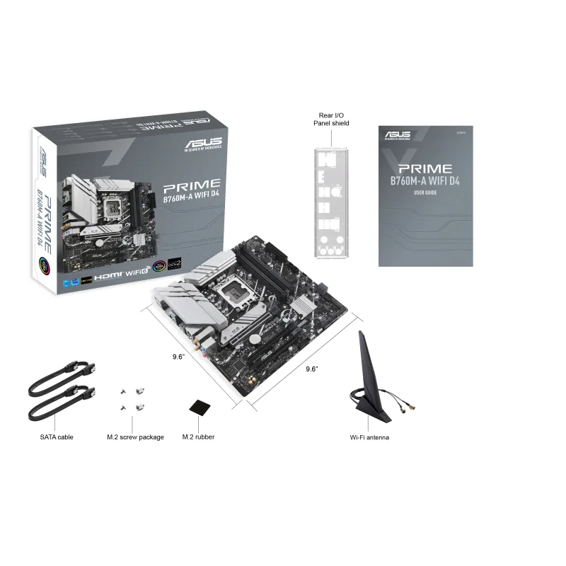 ASUS PRIME B760M-A WIFI D4 Intel B760 LGA 1700 micro ATX – Bild 5