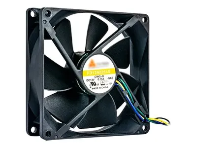 QNAP FAN-9CM-T01 Computerkühlsystem Universal Ventilator 9,2 cm Schwarz