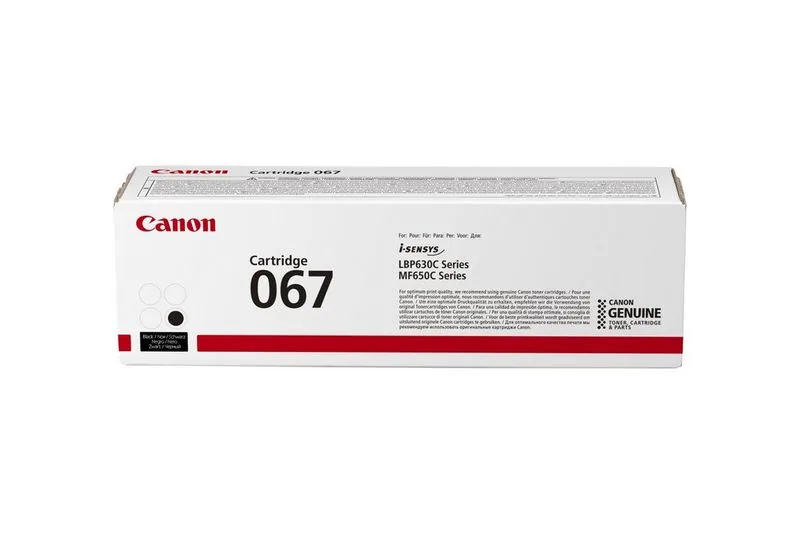 Canon 067 Tonerkartusche 1 Stück(e) Original Schwarz – Bild 1