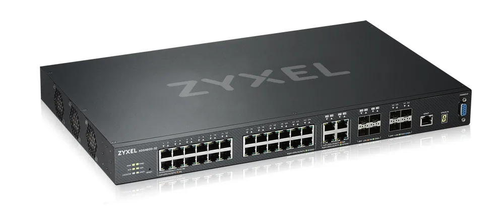 Zyxel XGS4600-32 Managed L3 Gigabit Ethernet (10/100/1000) Schwarz – Bild 2