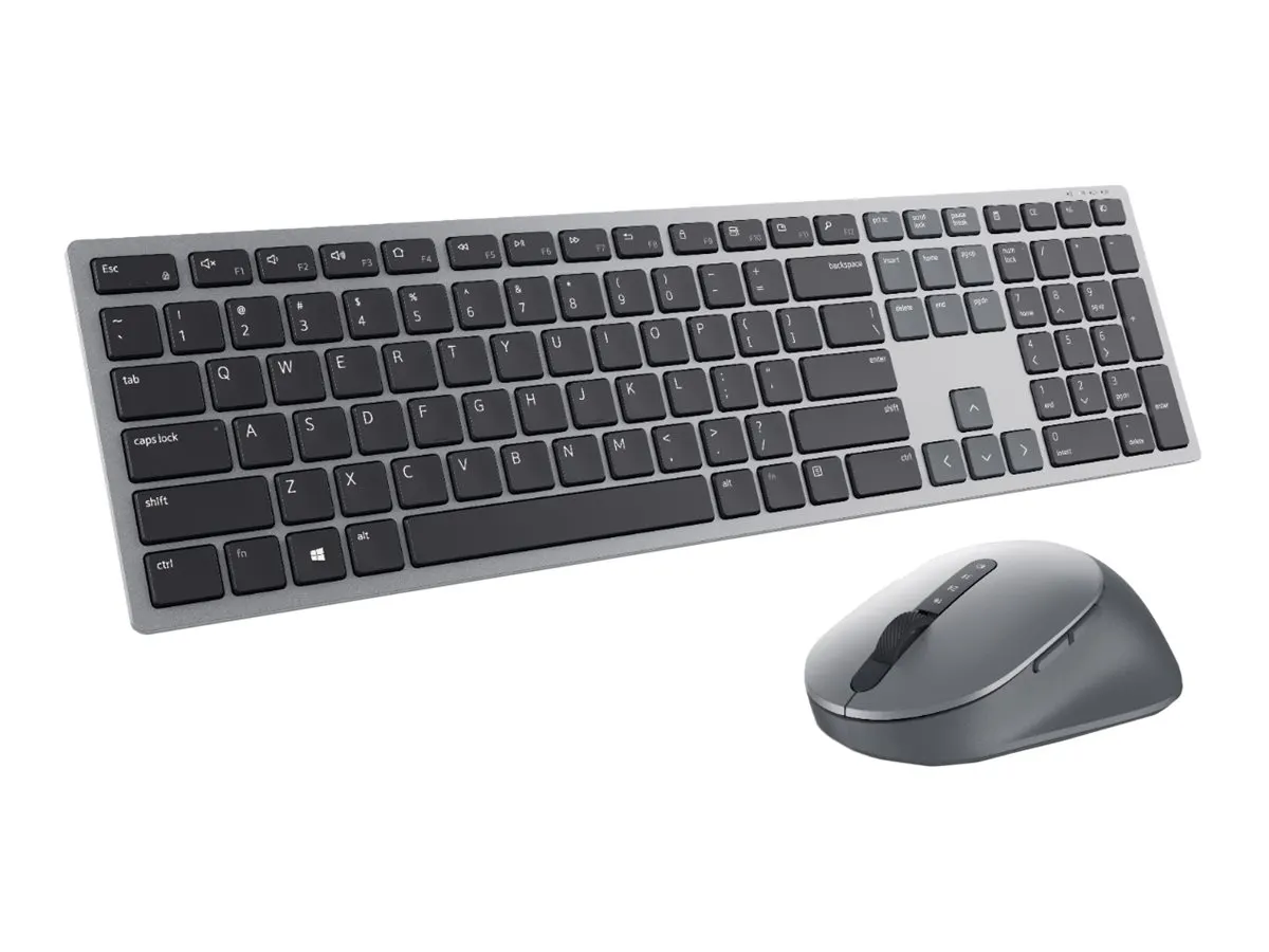 Dell Premier Tastatur+Maus Funk 4000dpi/QWERTY Grau