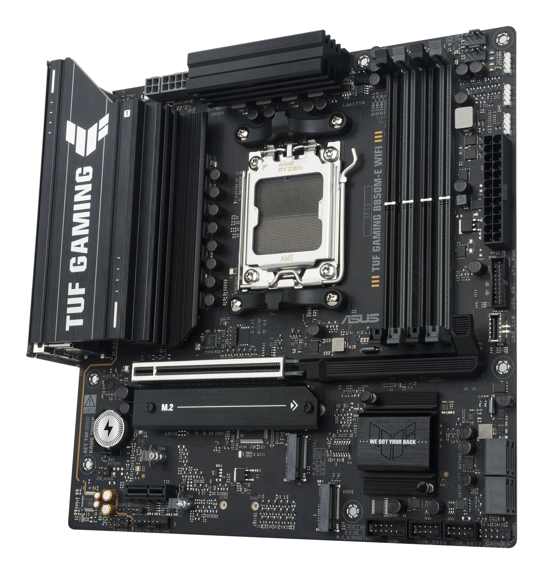 ASUS TUF GAMING B850M-E WIFI AMD B850 Sockel AM5 micro ATX – Bild 5