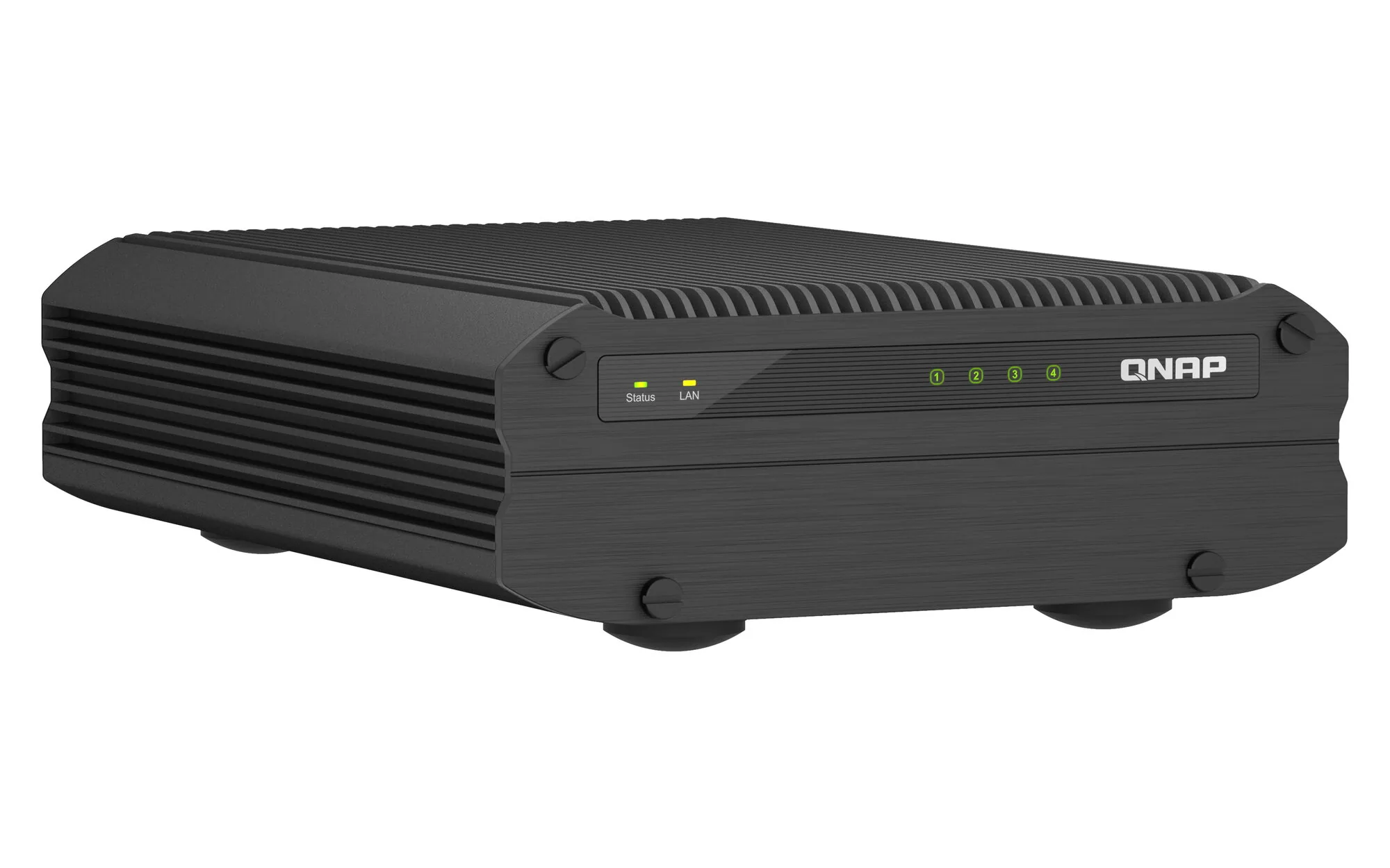 QNAP TS-I410X NAS Tower Intel Atom® x6425E 8 GB 0 TB QNAP QTS Schwarz – Bild 1
