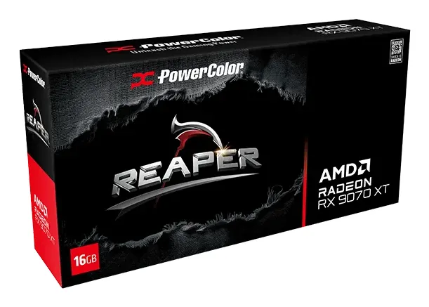 PowerColor Radeon RX9070XT Reaper 16 GB