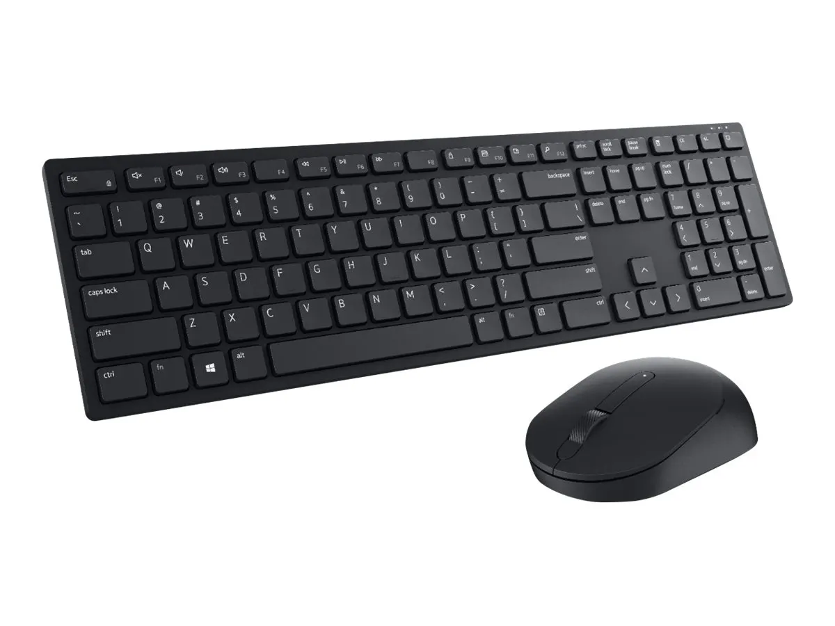 Dell Pro Tastatur+Maus Funk 4000dpi/QWERTY Schwarz