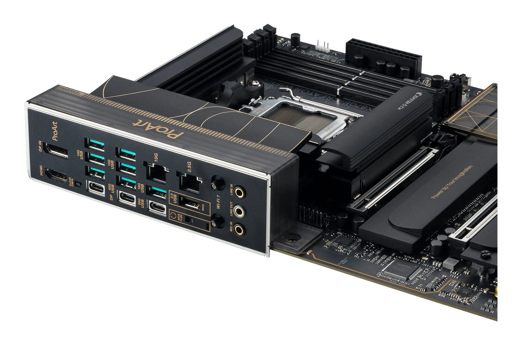 ASUS ProArt X870E-CREATOR WIFI AMD X870E Sockel AM5 ATX – Bild 3