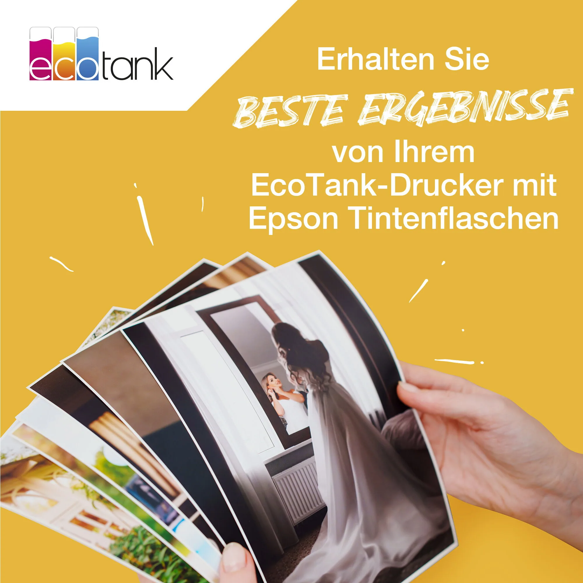 Epson 664 EcoTank-Tintenflasche in Gelb – Bild 1