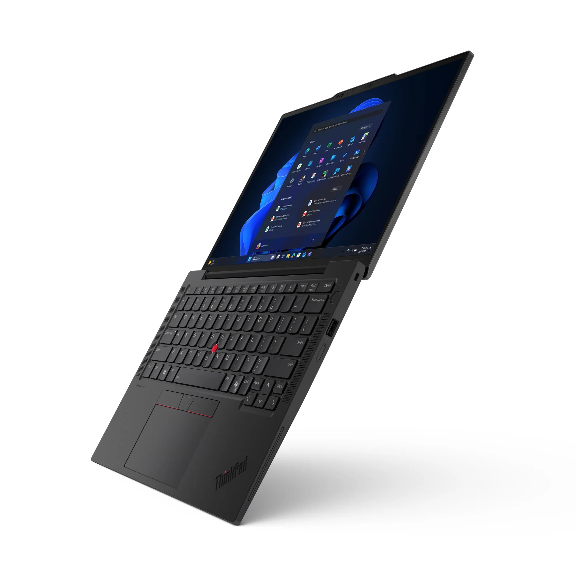 Lenovo ThinkPad X13 Gen 6 (Intel) Intel Core Ultra 5 225U Laptop 33,8 cm (13.3") WUXGA 16 GB LPDDR5x-SDRAM 512 GB SSD Wi-Fi 6E (802.11ax) Windows 11 Pro Schwarz Deutsch – Bild 3