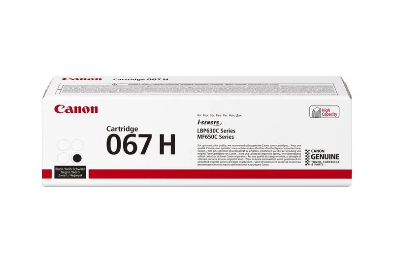 Canon 067H Tonerkartusche 1 Stück(e) Original Schwarz – Bild 1