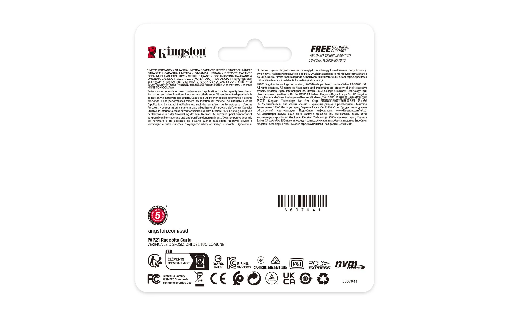 Kingston Technology 500G NV3 M.2 2230 NVMe SSD – Bild 3