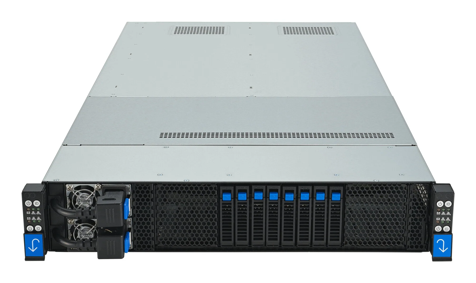 ASUS RS720QA-E12-RS8U LGA 6096 Rack (2U) Schwarz, Silber – Bild 2