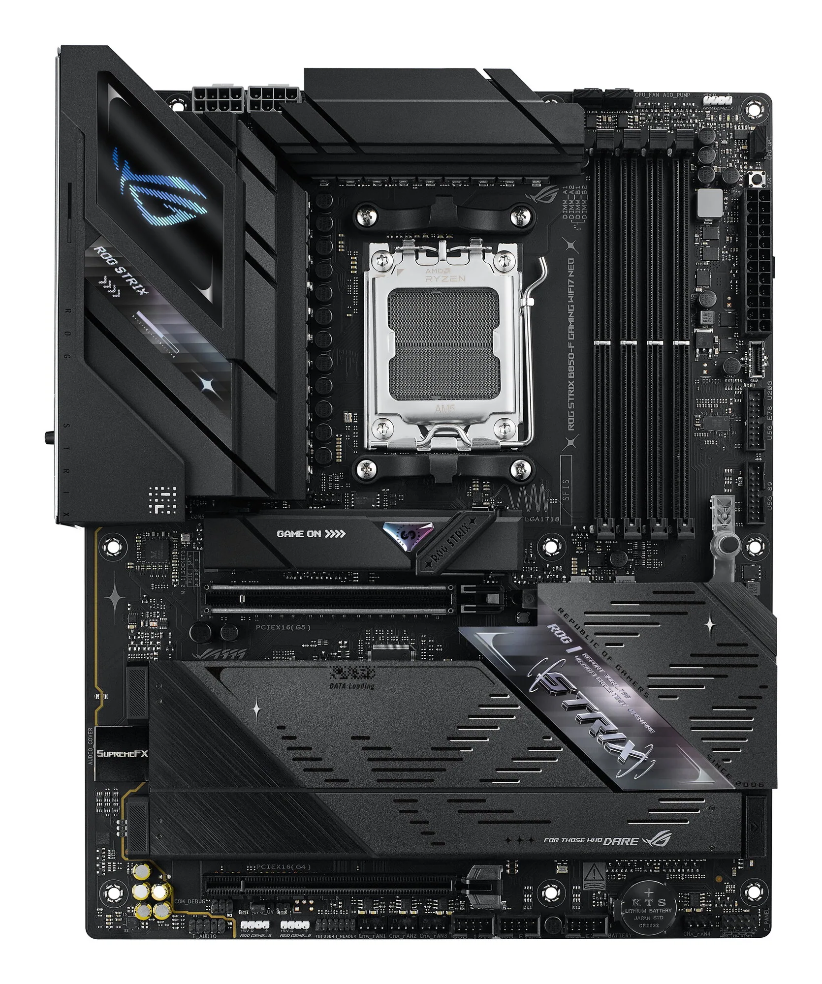 ASUS ROG STRIX B850-F GAMING WIFI7 NEO AMD B850 Sockel AM5 ATX – Bild 1