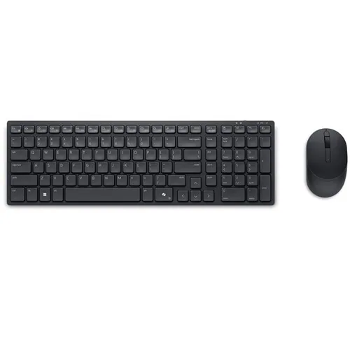 DELL Pro kompakte und leise Tastatur und Maus – KM555 - US international (QWERTY) – Bild 2