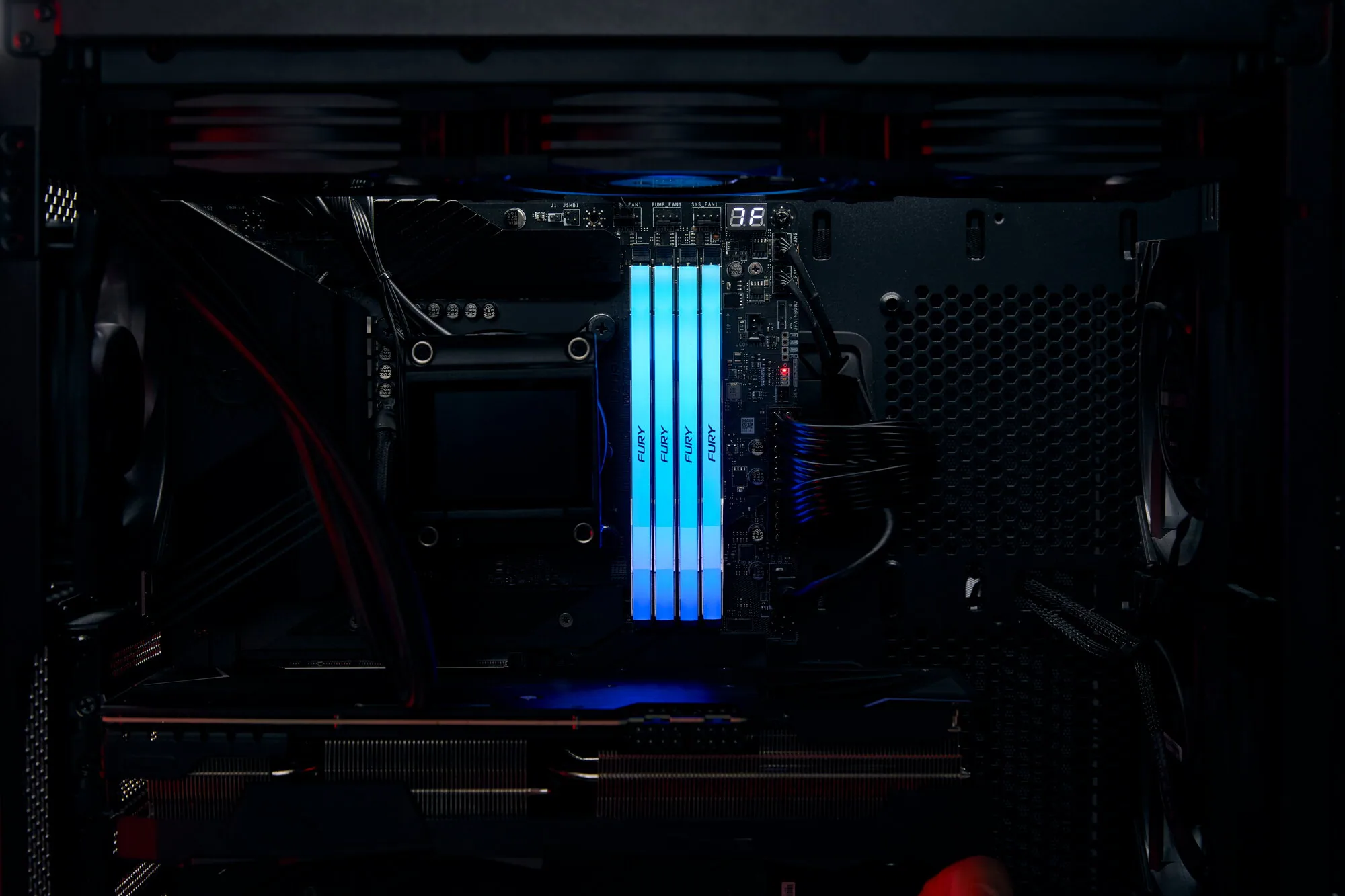 Kingston Technology FURY 24GB 8800MT/s DDR5 CL42 CUDIMM Renegade RGB Silver – Bild 3