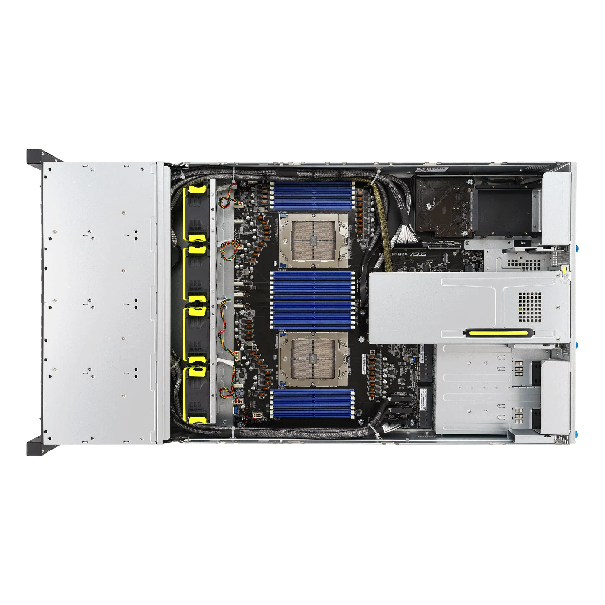 ASUS RS720A-E12-RS24 Socket SP5 Rack (2U) Grau – Bild 5
