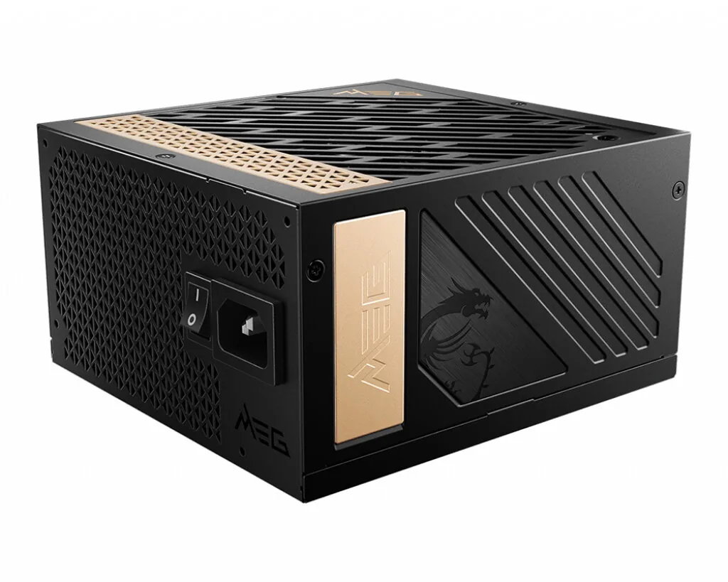 MSI MEG AI1300P PCIE5 Netzteil 1300 W 24-pin ATX ATX Schwarz – Bild 3