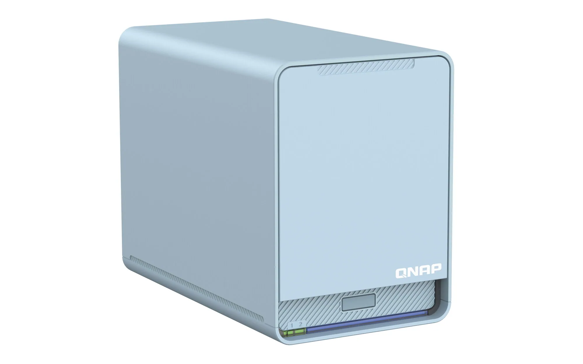 QNAP QMiroPlus-201W NAS Desktop Intel® Celeron® J4125 4 GB DDR4 0 TB QNAP Turbo System Blau – Bild 6
