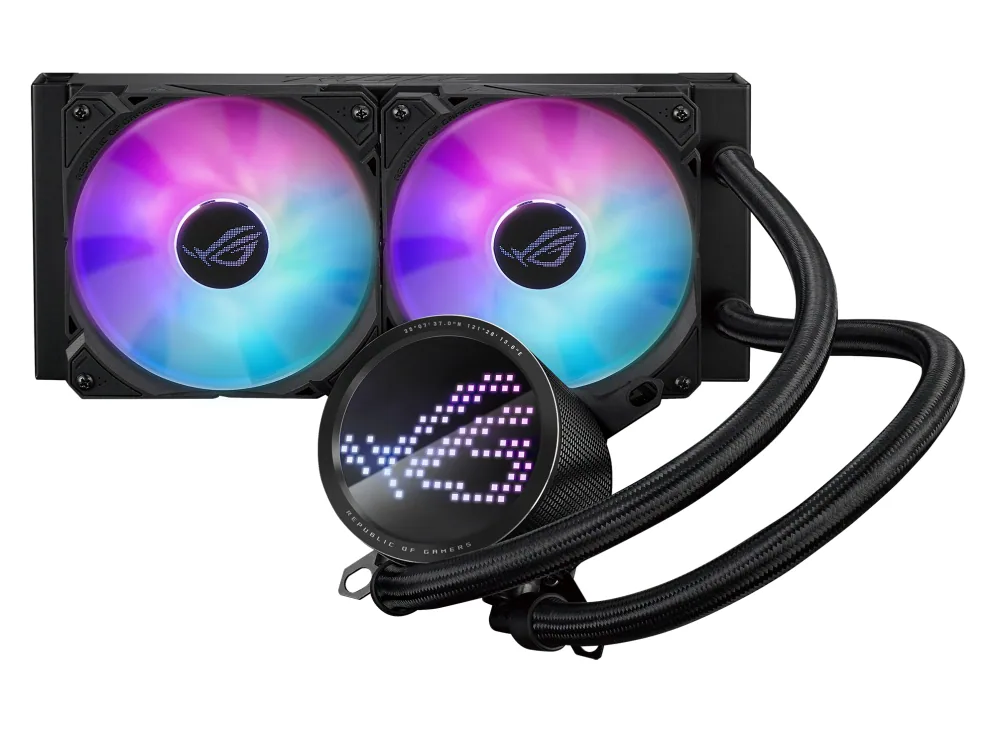 ASUS ROG Ryuo III 240 ARGB Prozessor All-in-One-Flüssigkeitskühler 12 cm Schwarz – Bild 1