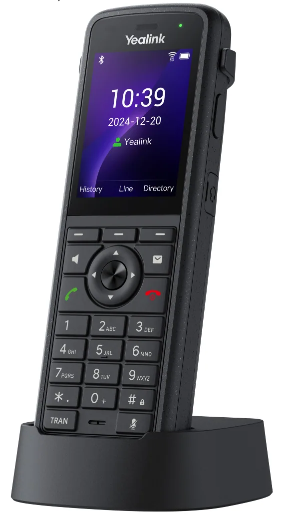 Yealink AX86R IP-Telefon Schwarz TFT WLAN – Bild 1