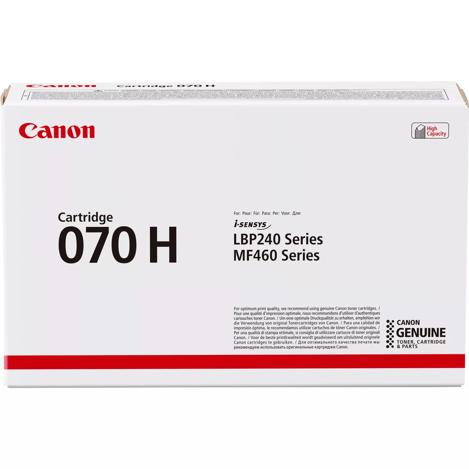 Canon 070H Tonerkartusche 1 Stück(e) Original Schwarz – Bild 1