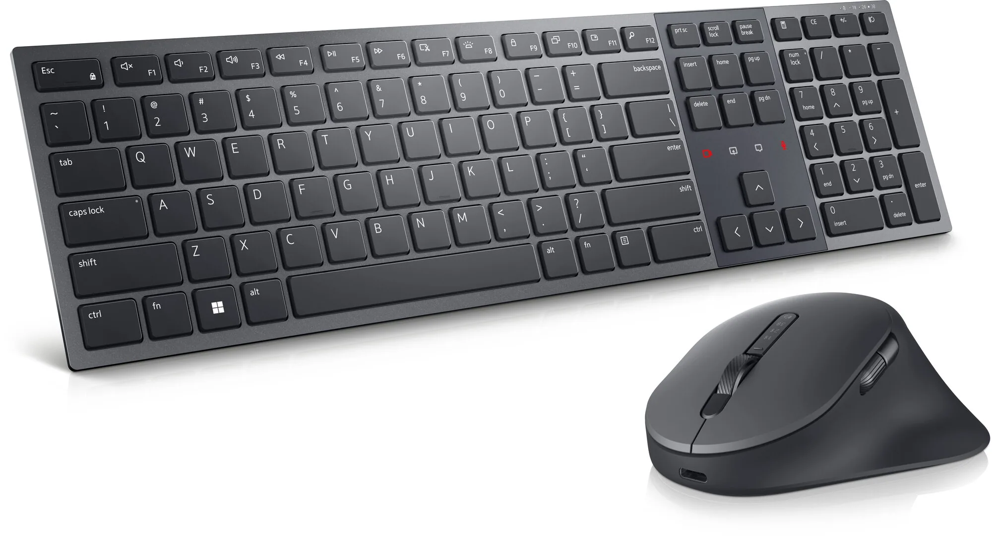 DELL Pro Premium Collaboration-Tastatur und -Maus – KM900 - US international (QWERTY) – Bild 1
