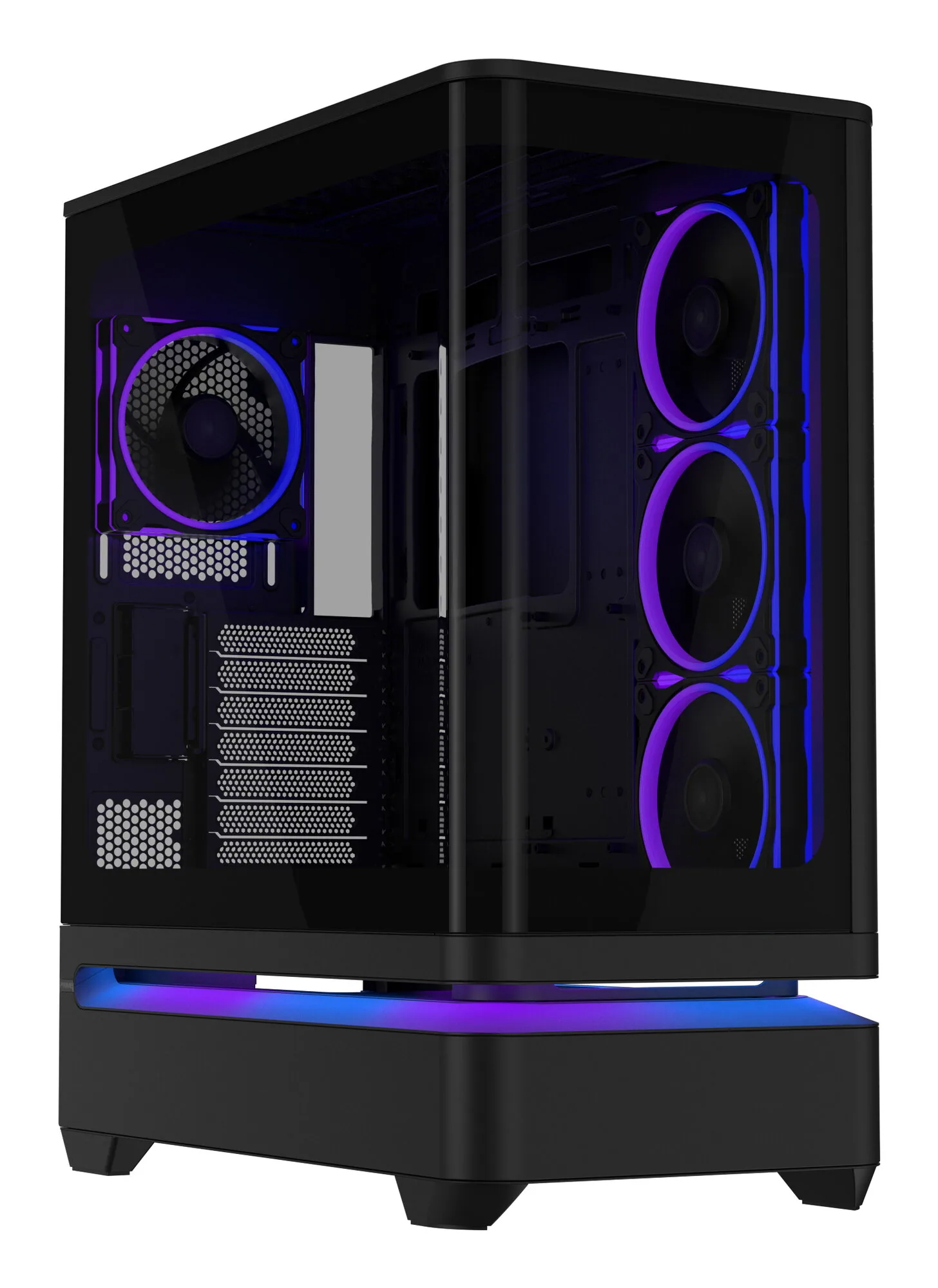 ASUS PRIME AP304 TG ARGB BLACK Schwarz – Bild 1