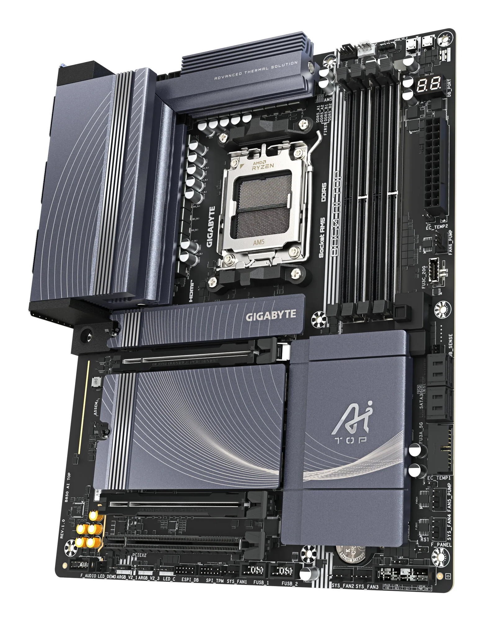 GIGABYTE B850 AI TOP Motherboard – Bild 4