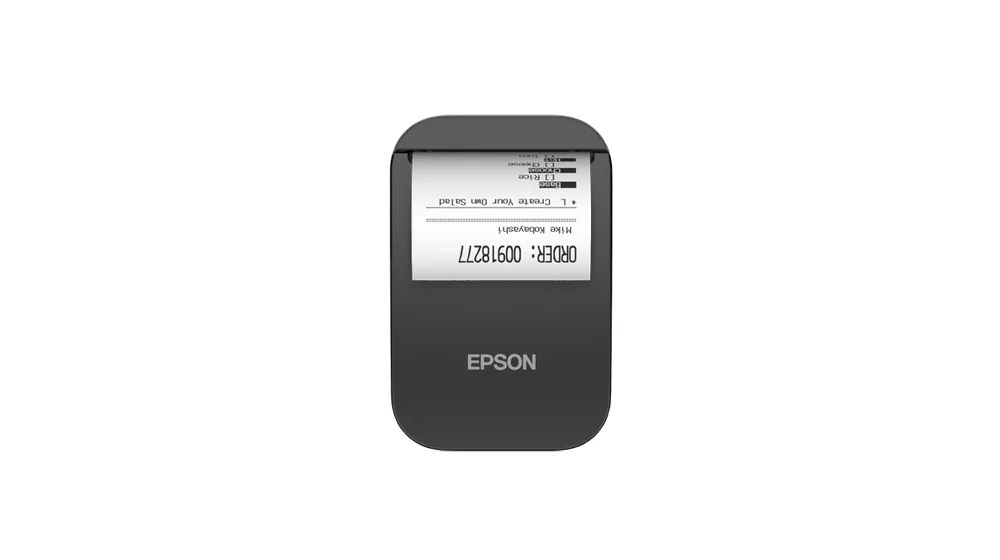 Epson TM-P20II (111): Mobile Receipt, Wi-Fi, USB-C, Black, WE/CEE – Bild 1