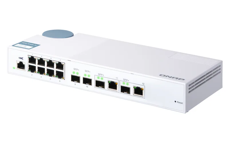 QNAP QSW-M408-2C Netzwerk-Switch Managed L2 10G Ethernet (100/1000/10000) Weiß – Bild 6