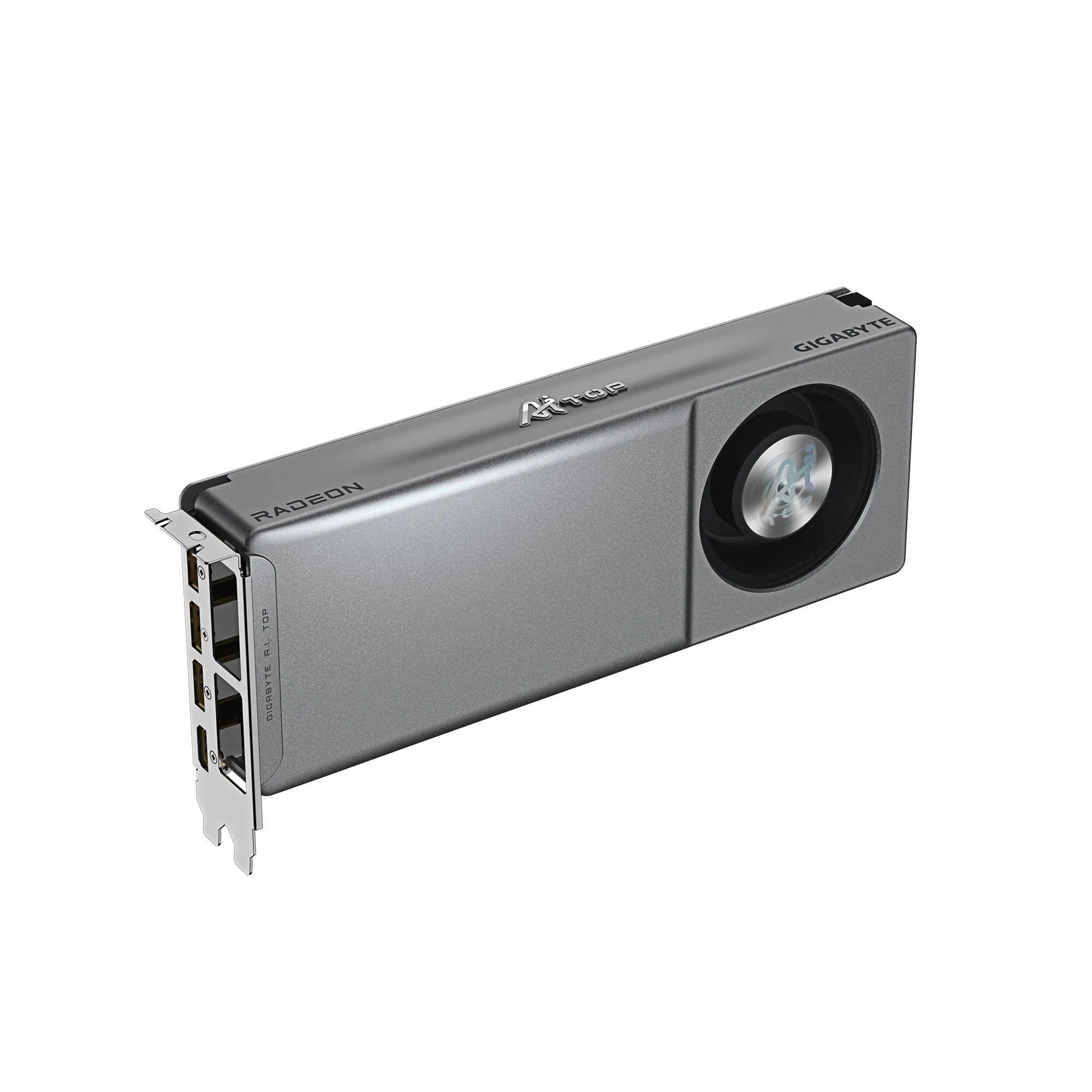 GIGABYTE Radeon AI PRO R9700 AI TOP 32G Grafikkarte – 32 GB GDDR6, 256 Bit, PCI-E 5.0, 2920 MHz Kernfrequenz, 3 x DisplayPort, 1 x HDMI, GV-R9700AI TOP-32GD 1.1 – Bild 4