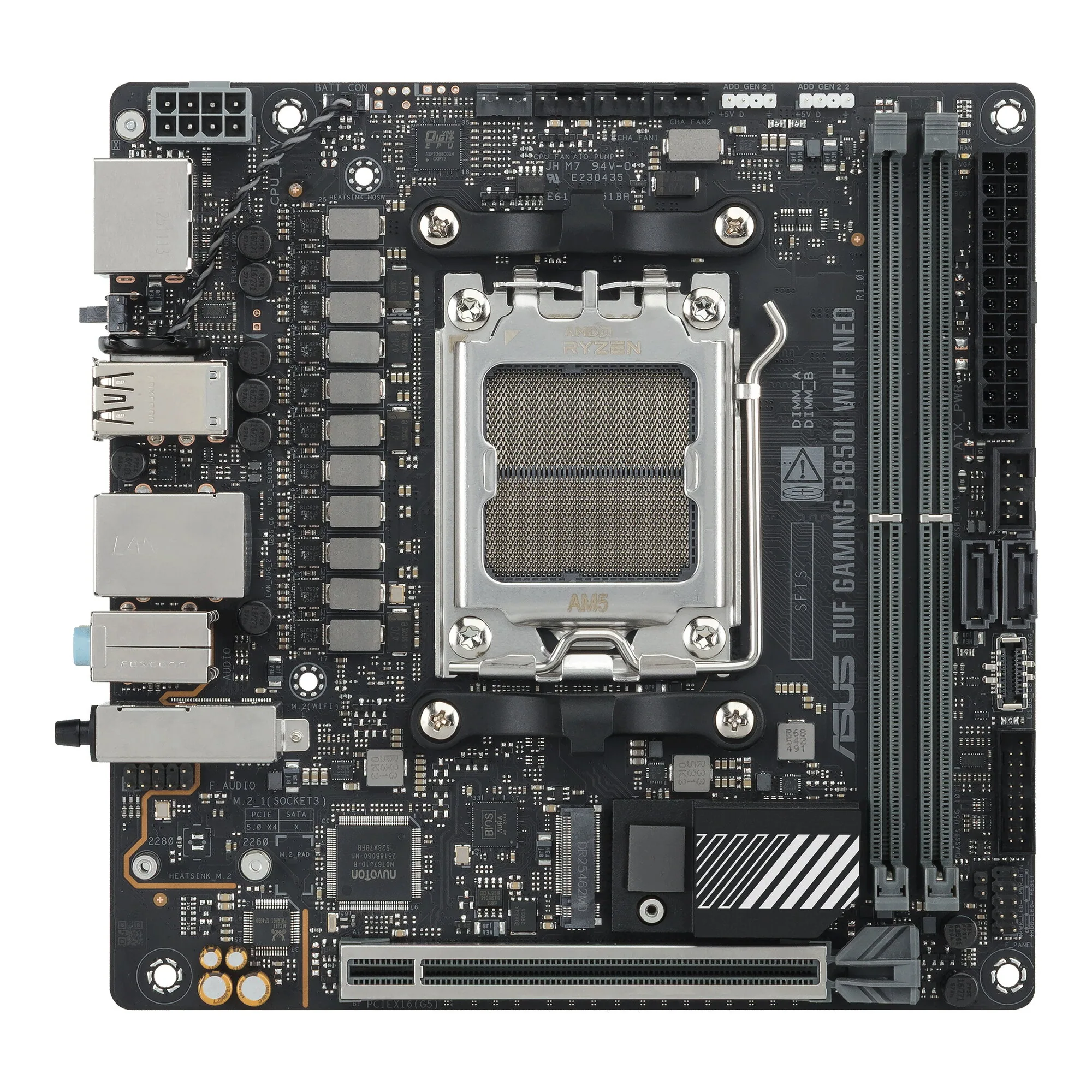 ASUS TUF Gaming B850I WIFI NEO AMD B850 Sockel AM5 mini ITX – Bild 8