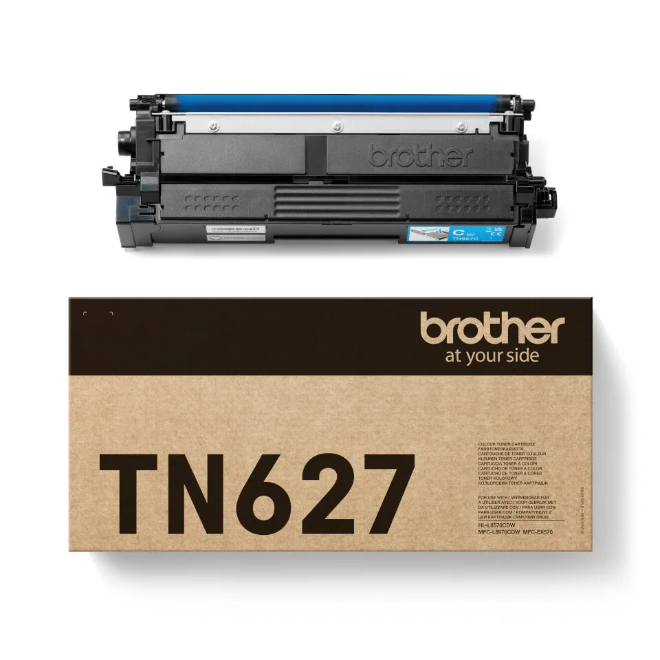 Brother TN-627C Tonerkartusche 1 Stück(e) Original Cyan – Bild 3