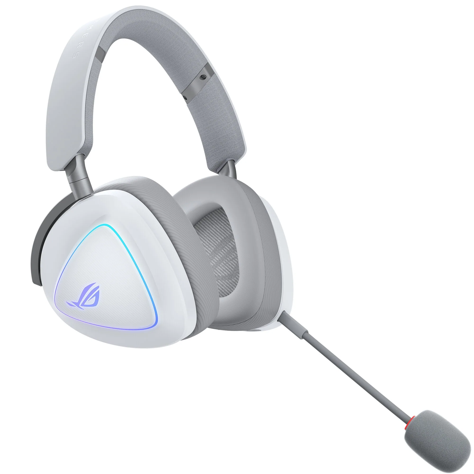 ASUS ROG Delta II Kopfhörer Verkabelt & Kabellos Kopfband Gaming USB Typ-C Bluetooth Weiß – Bild 5