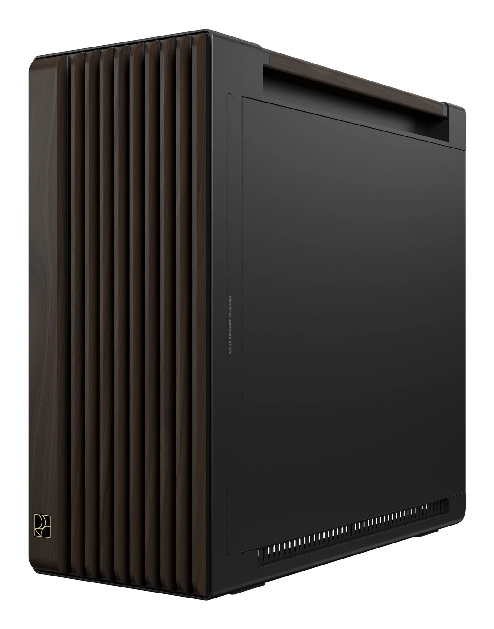 ASUS ProArt PA602 Wood Edition Modern Black - Tempered Glass Panel Midi Tower Schwarz, Holz – Bild 4