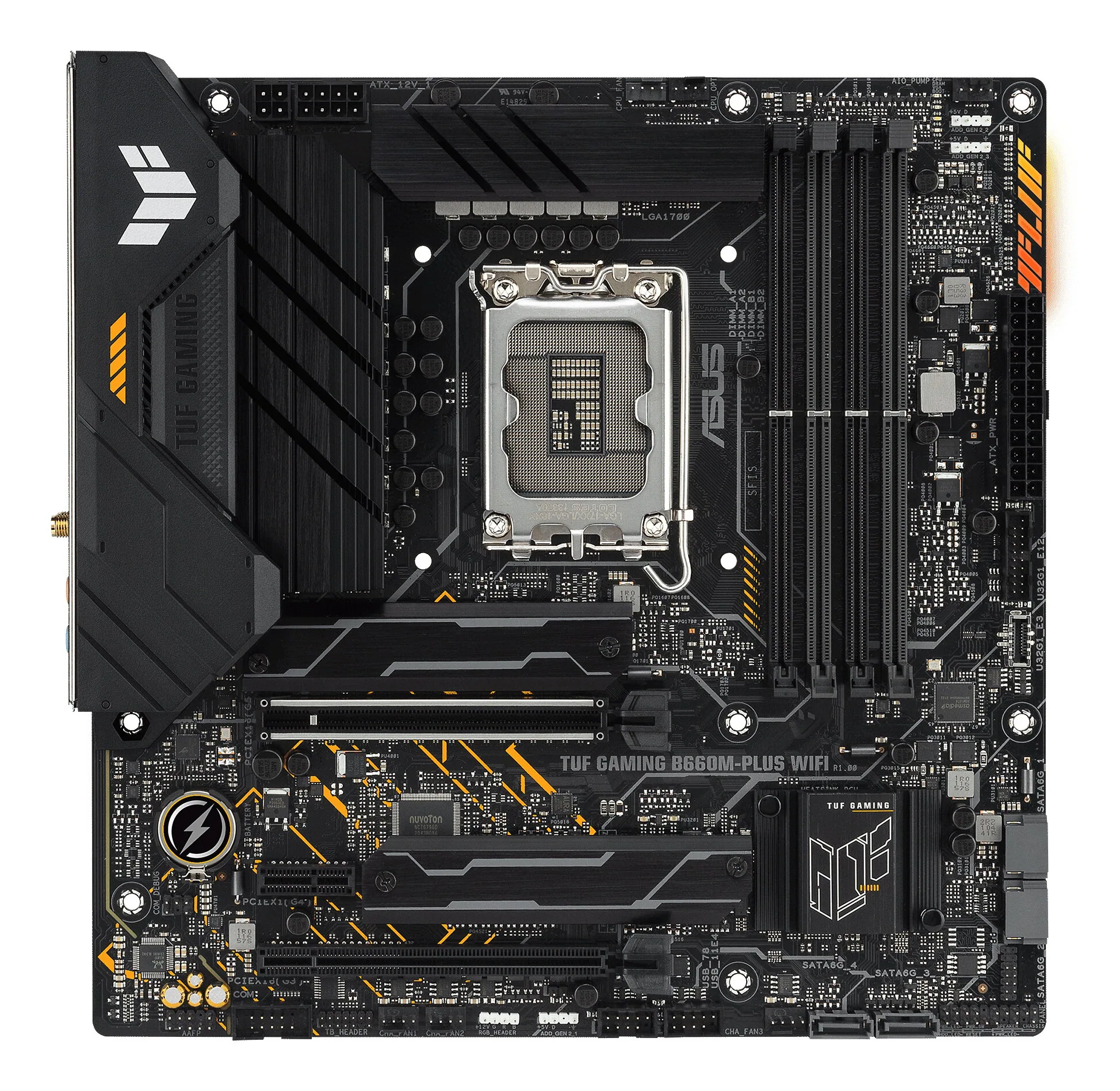 ASUS TUF GAMING B660M-PLUS WIFI Intel B660 LGA 1700 micro ATX – Bild 2