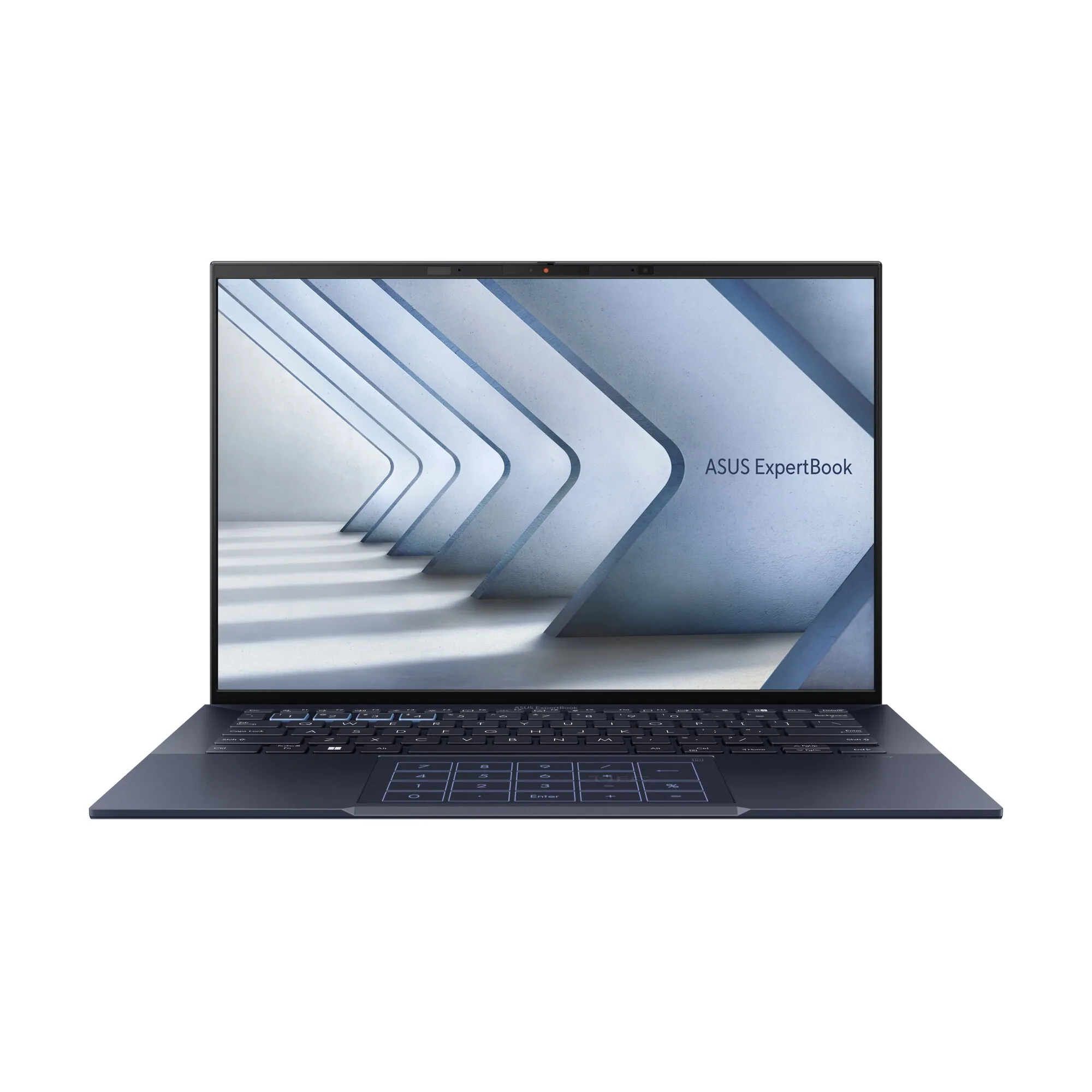 ASUS ExpertBook B9 OLED B9403CVAR-PP1735X Intel Core 7 150U Laptop 35,6 cm (14") WQXGA+ 16 GB LPDDR5x-SDRAM 512 GB SSD Wi-Fi 6E (802.11ax) Windows 11 Pro Schwarz QWERTZ Deutsch – Bild 1