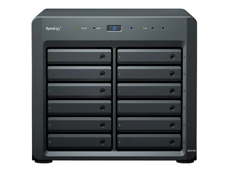 Synology NAS DX1215II Desktop Expansionseinheit 12bay