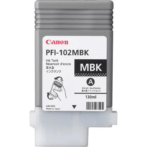 Canon PFI-102MBK Druckerpatrone Original Mattschwarz – Bild 1