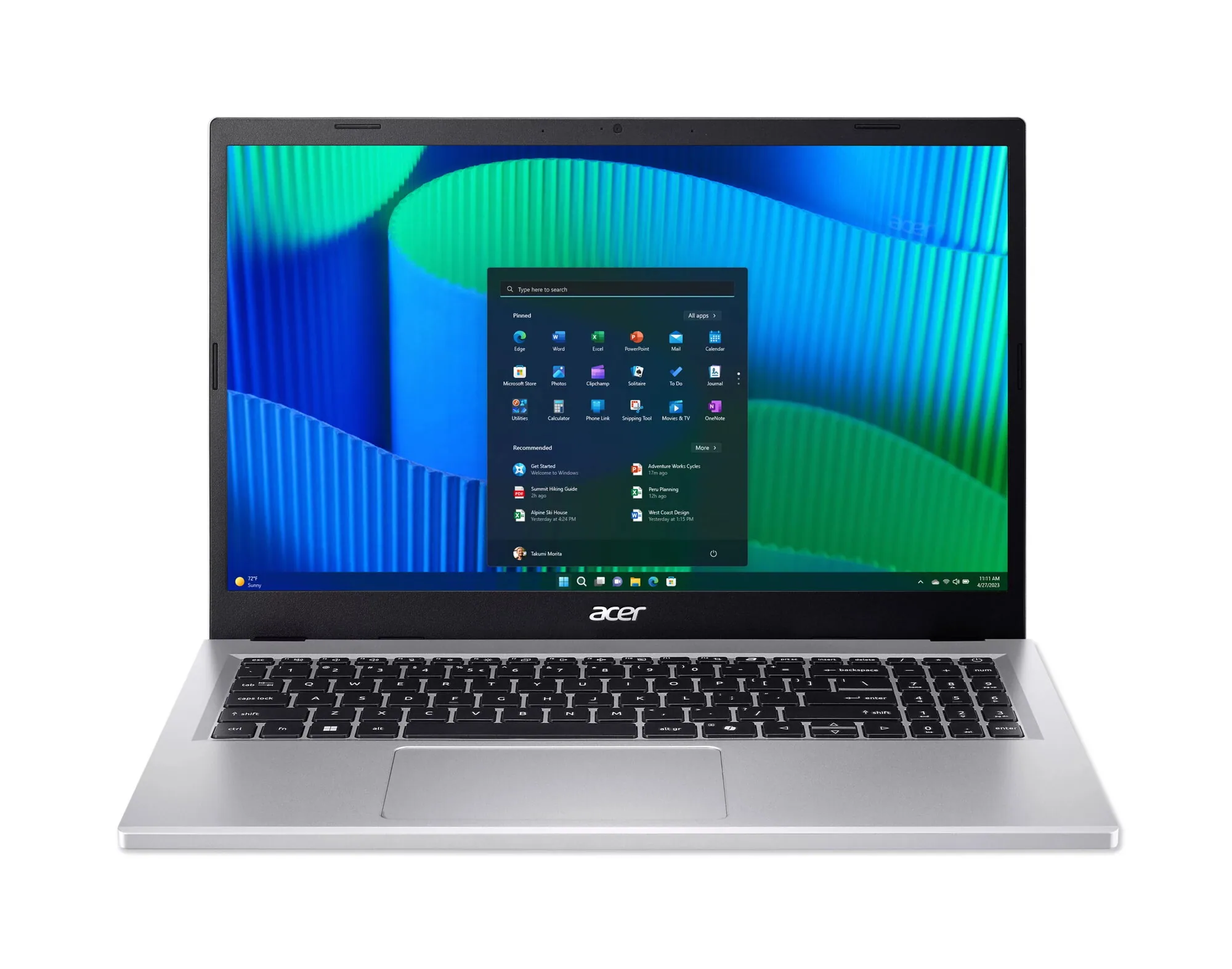 Acer Extensa 15 EX215-57-55S2 215-57 Notebook – Bild 1