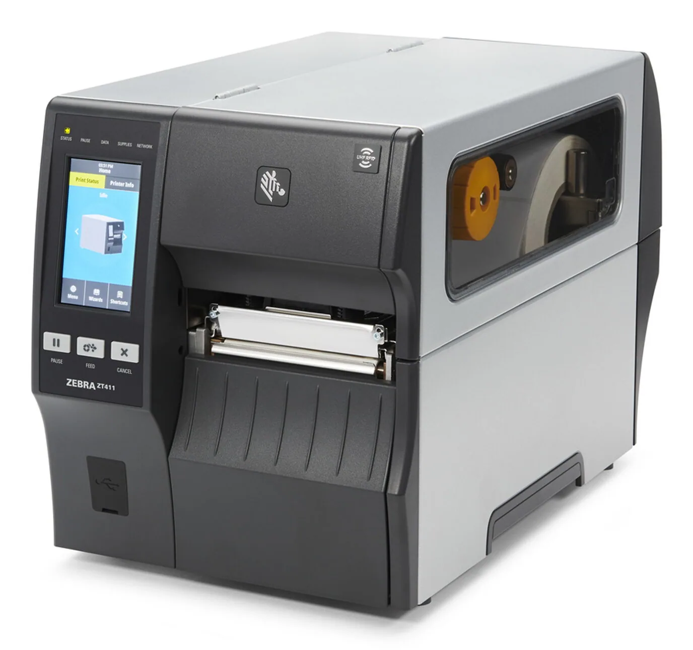 Zebra ZT411 300 x 300 DPI Verkabelt & Kabellos Direkt Wärme/Wärmeübertragung POS-Drucker – Bild 1