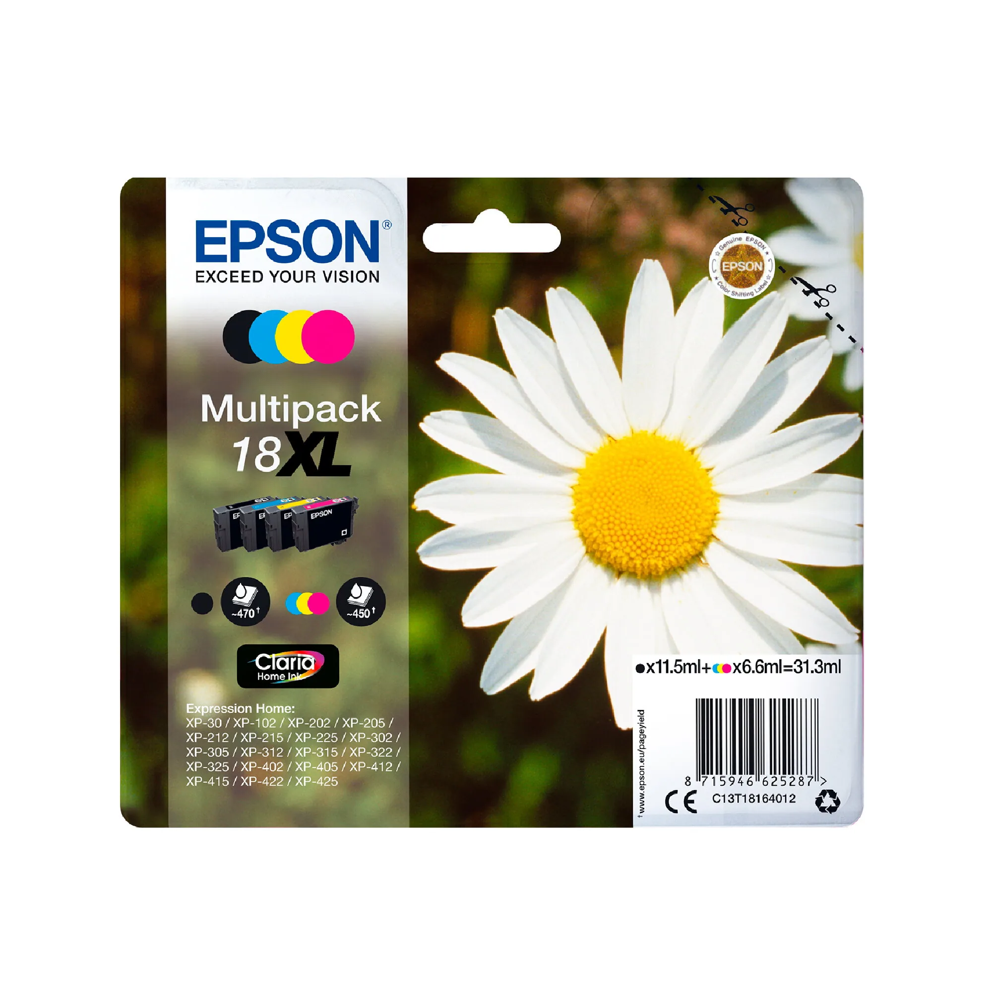 Epson Daisy 18 Gänseblume Claria Home Single Magenta Tinte – Bild 2