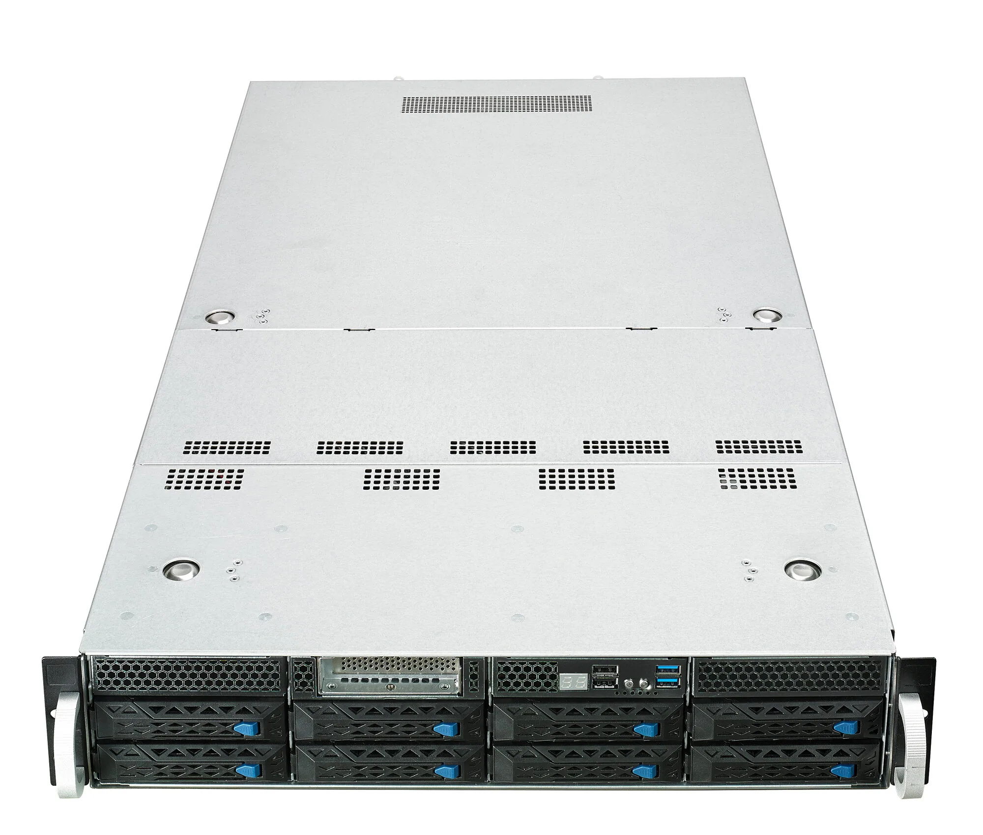 ASUS ESC4000 G4 Intel® C621 LGA 3647 (Socket P) Rack (2U) Schwarz, Silber – Bild 1