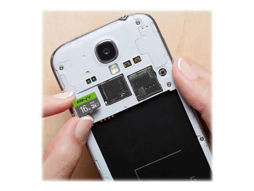 SD MicroSD HC Card PNY Elite Class 10 U1