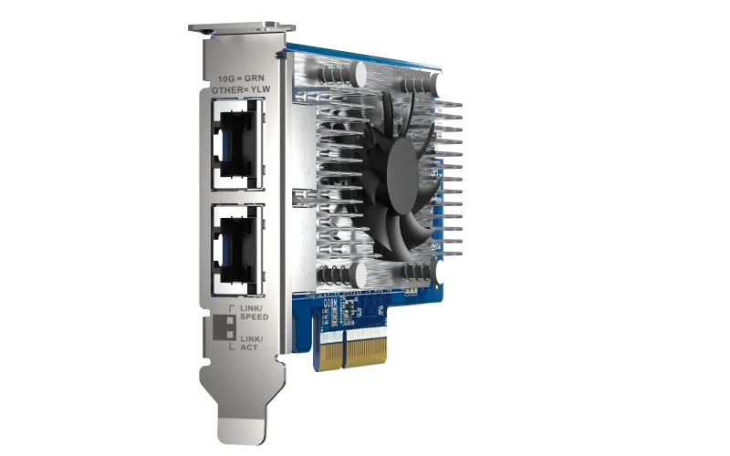 QNAP QXG-10G2T-X710 Netzwerkkarte Eingebaut Ethernet 1000 Mbit/s – Bild 4