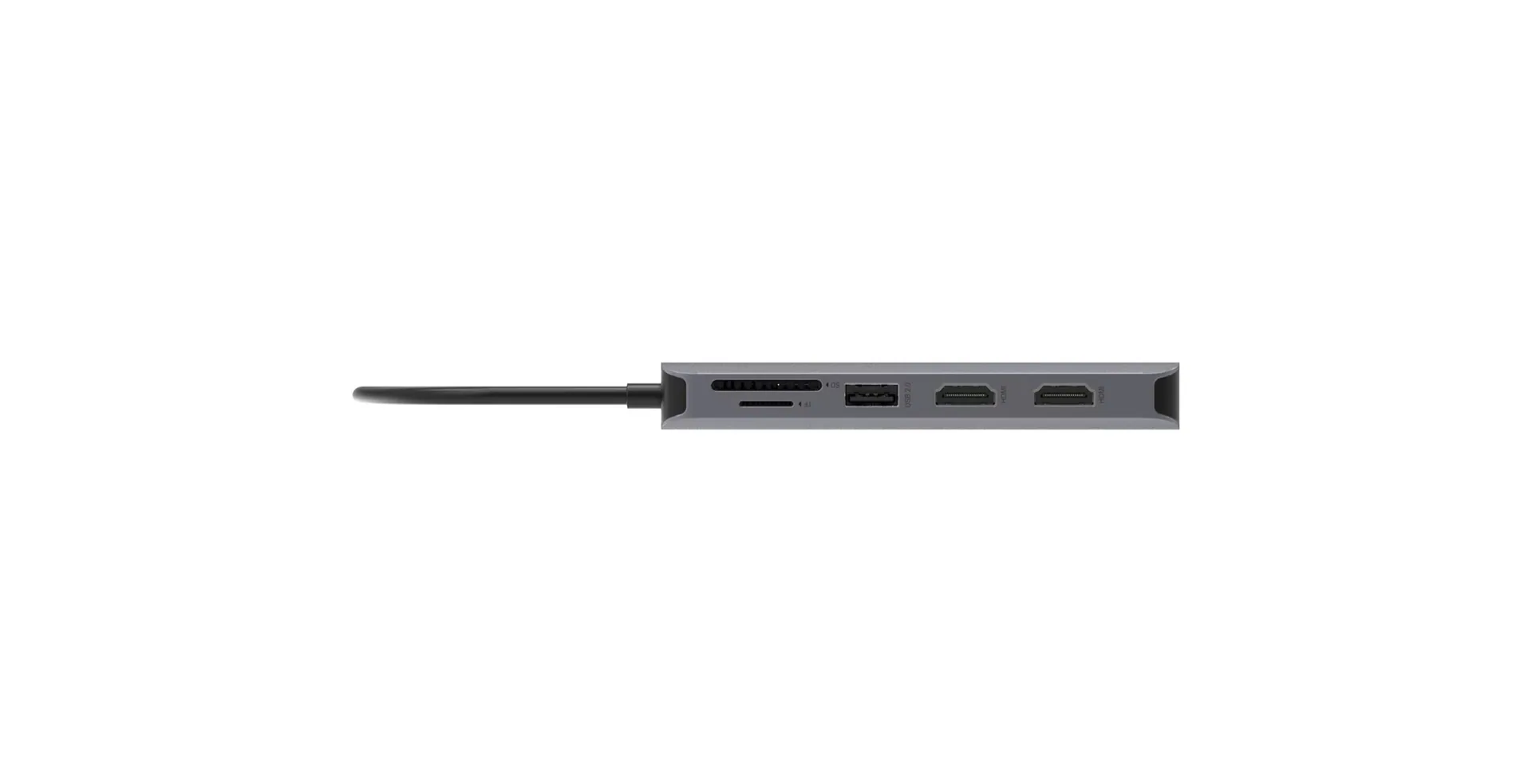 Acer 12-in-1 Type-C Dongle Kabelgebunden USB 3.2 Gen 1 (3.1 Gen 1) Type-C Silber – Bild 6