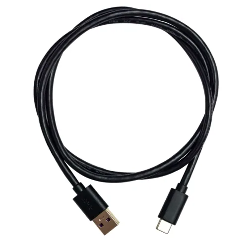 QNAP USB 3.0 5G 1M(3.3FT) TYPE-A TO TYPE-C CABLE USB Kabel USB 3.2 Gen 1 (3.1 Gen 1) USB A USB C 5 Gbit/s Schwarz – Bild 1