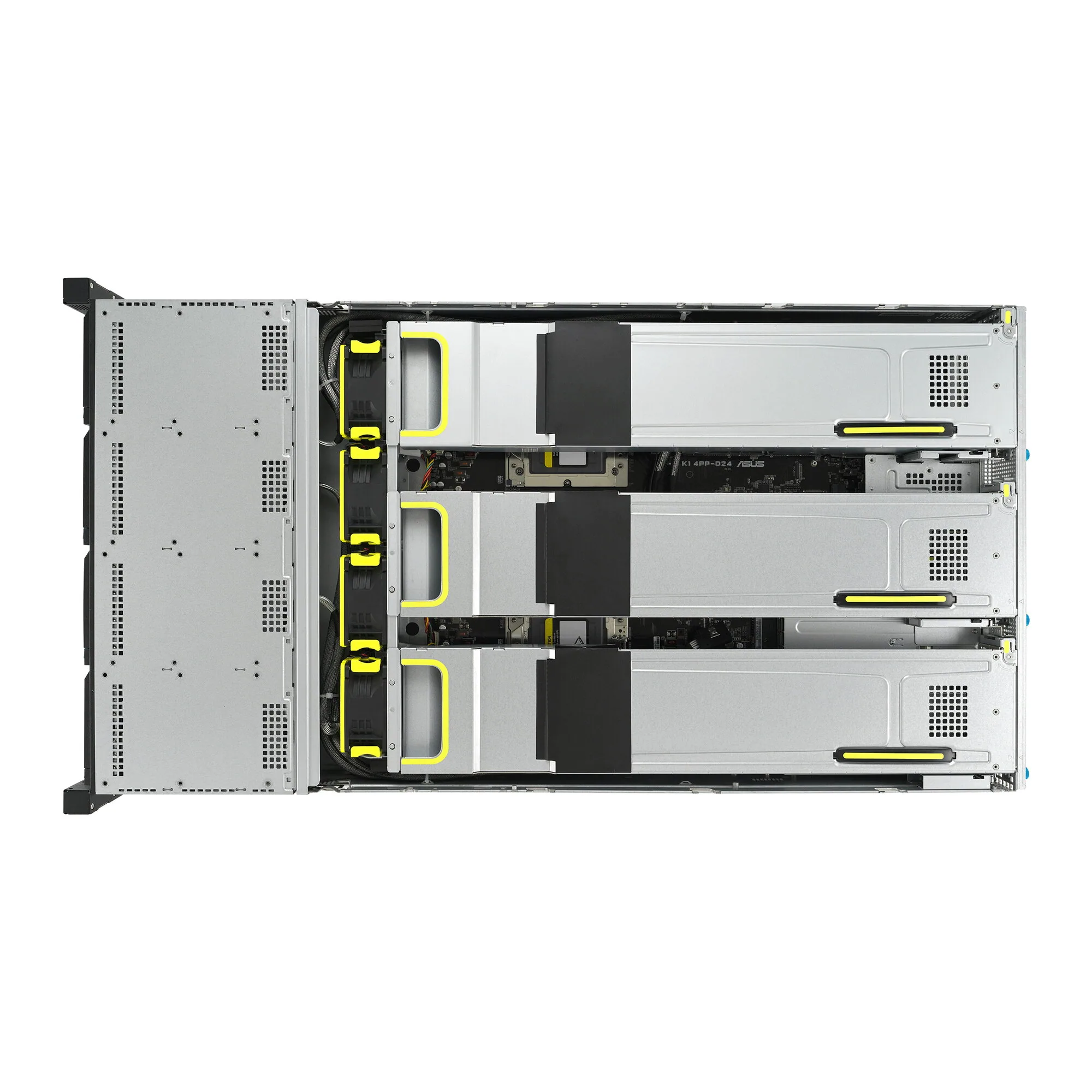 ASUS RS720A-E12-RS12 Socket SP5 Rack (2U) Schwarz, Stahl – Bild 6
