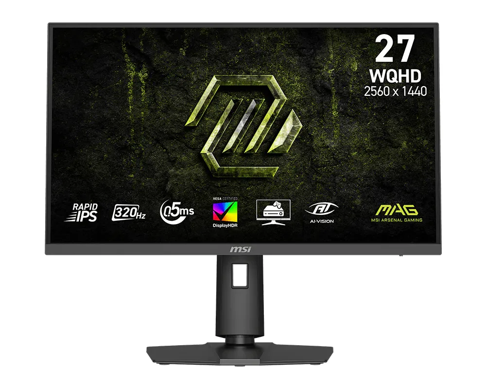 MSI MAG 274QPFDE X32 Computerbildschirm 68,6 cm (27") 2560 x 1440 Pixel Wide Quad HD LED Schwarz – Bild 1