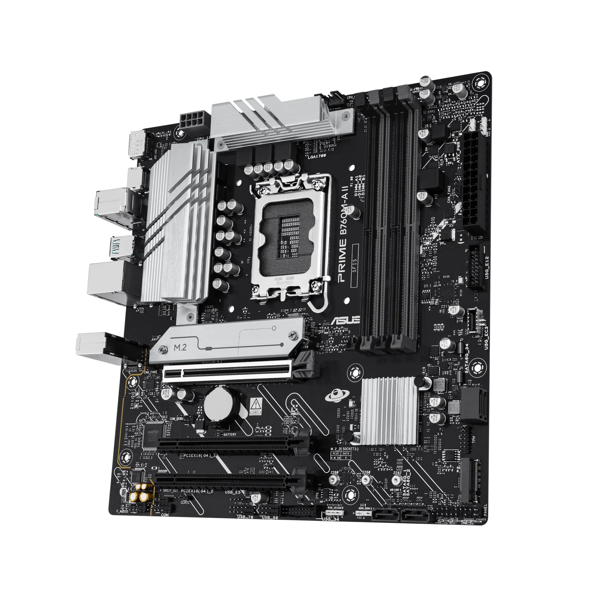 ASUS PRIME B760M-A II-CSM Intel B760 LGA 1700 micro ATX – Bild 3